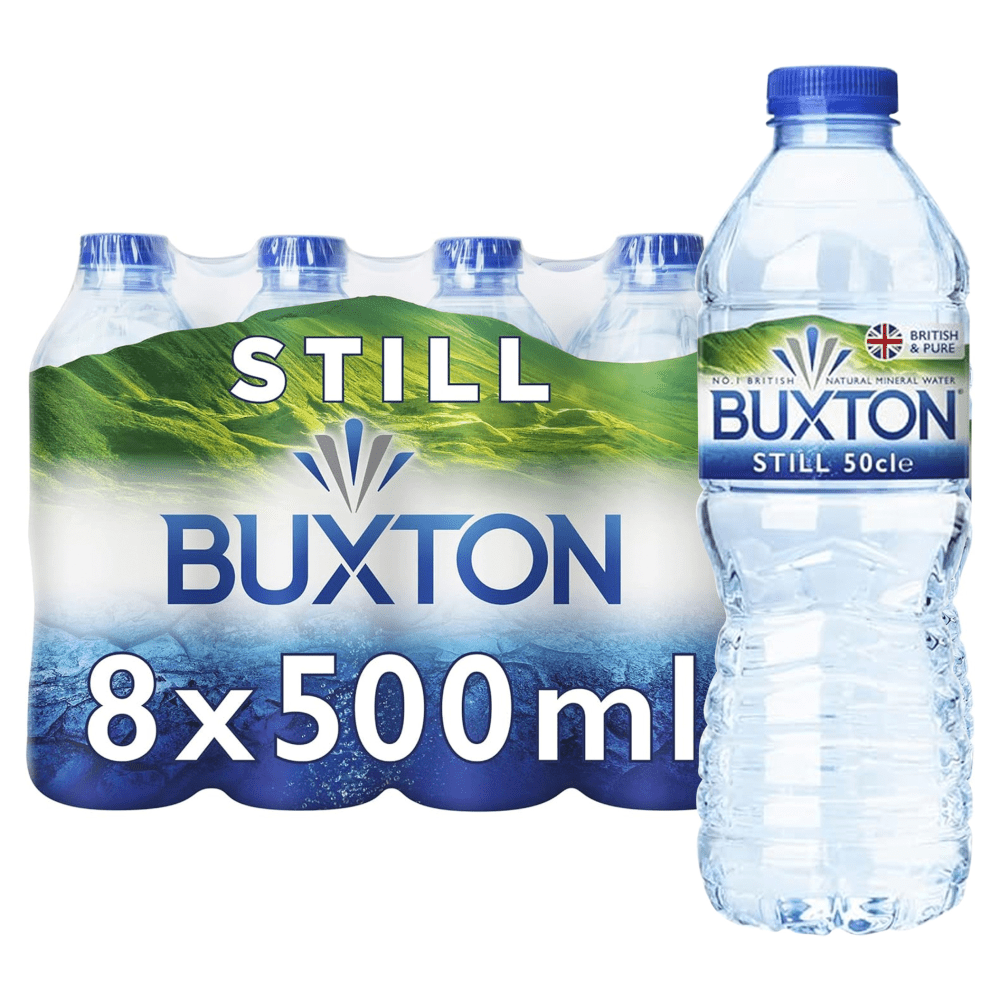 Buxton Still Natural Mineral Water 8 x 50cl - UK Food & Drink - 7613032807566