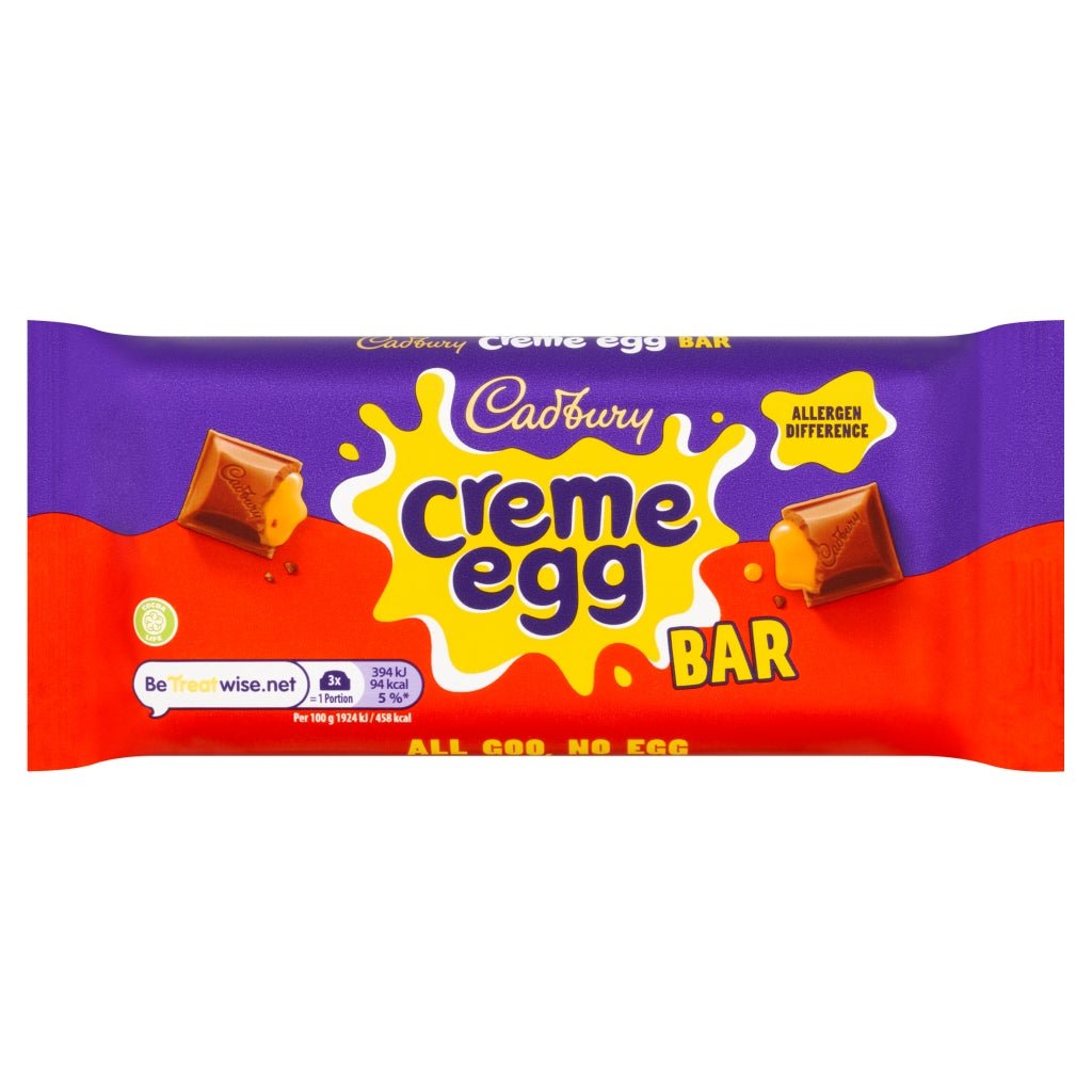 Cadbury Creme Egg Bar 123G - UK Food & Drink - 7622201729295