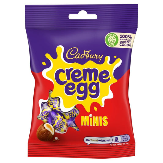 Cadbury Creme Egg Mini Bag 78G - UK Food & Drink - 7622201405809