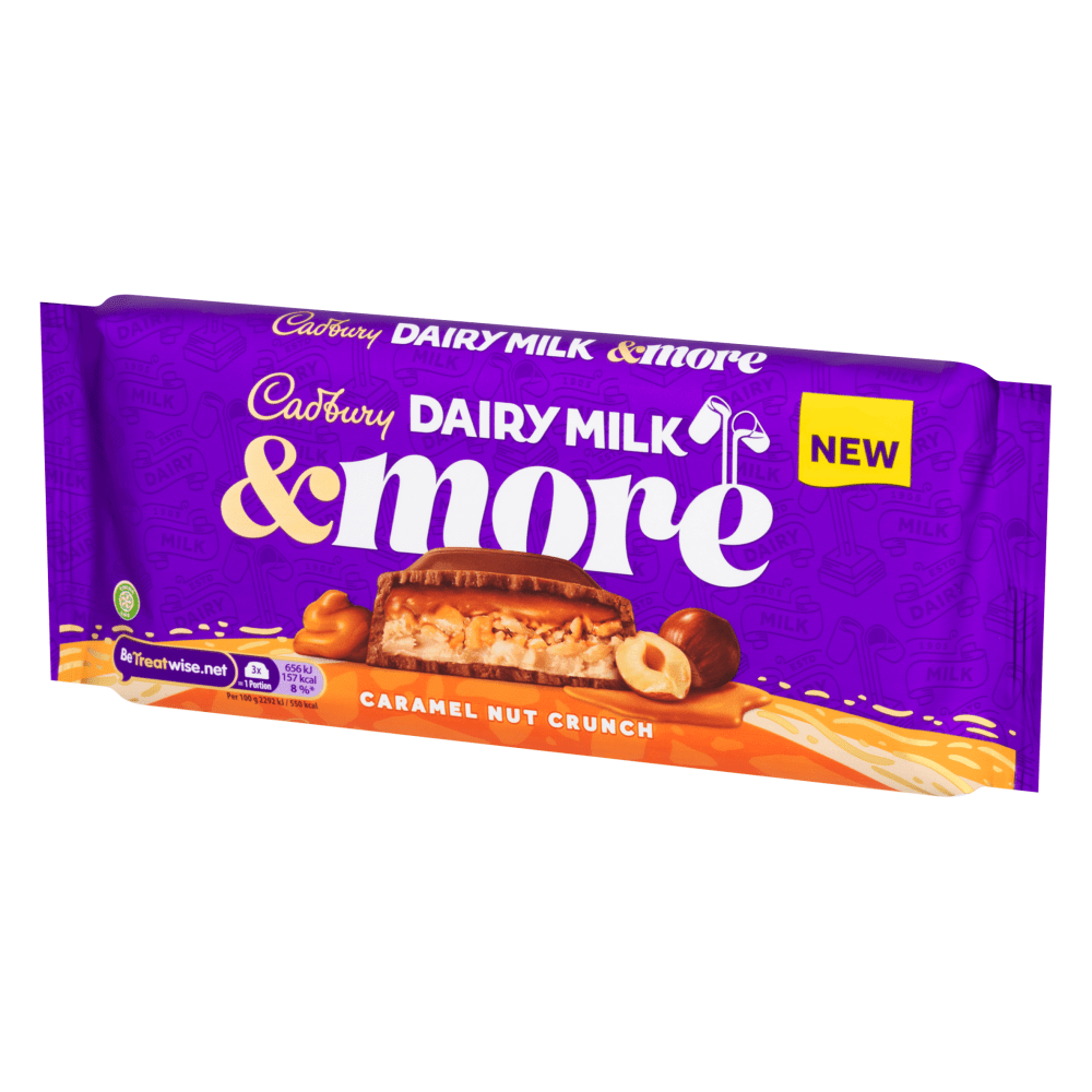 Cadbury Dairy Milk Caramel Nut Chocolate Tablet 200 Gr - UK Food & Drink - 7622202029844