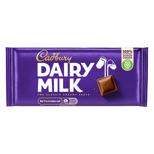 Cadbury Dairy Milk Chocolate 95 Gr - UK Food & Drink - 7622210497369