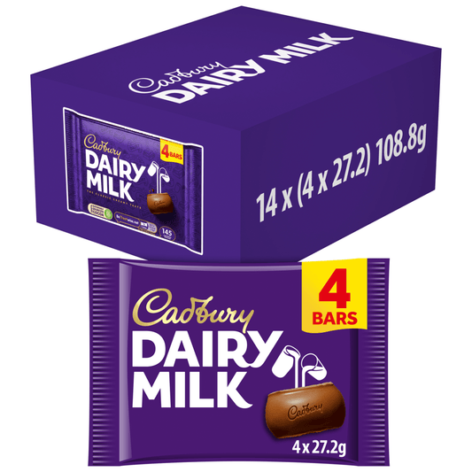 Cadbury Dairy Milk Chocolate Bar 108.8 Gr - UK Food & Drink - 7622201461911