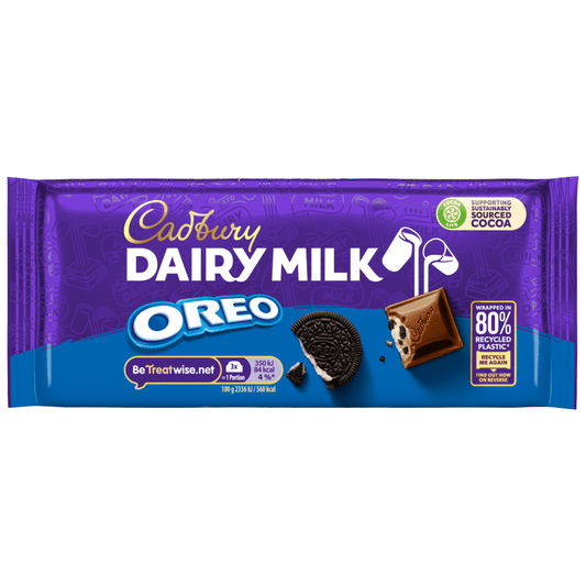 Cadbury Dairy Milk Oreo Chocolate 120 Gr - UK Food & Drink - 7622300754136