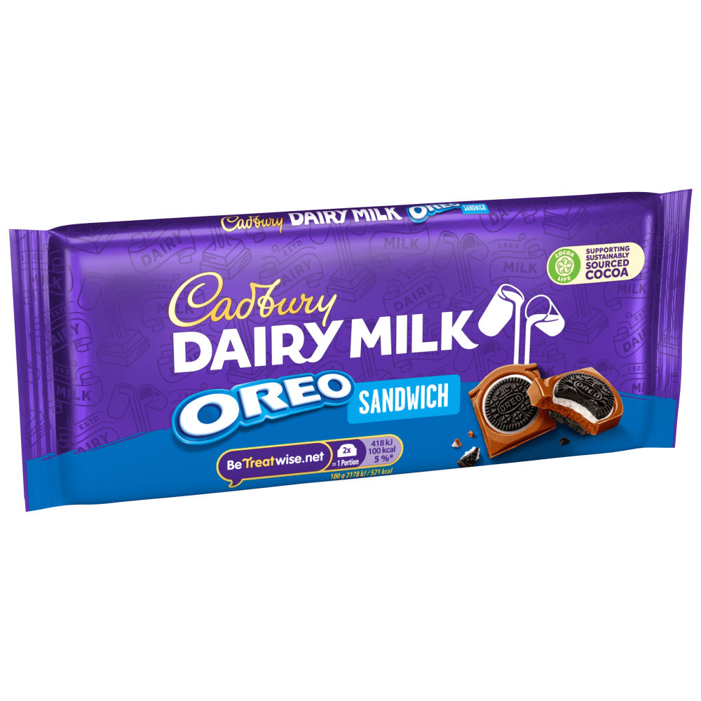Cadbury Dairy Milk Oreo Sandwich 96g - UK Food & Drink - 7622210949813