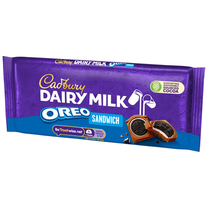 Cadbury Dairy Milk Oreo Sandwich 96g - UK Food & Drink - 7622210949813