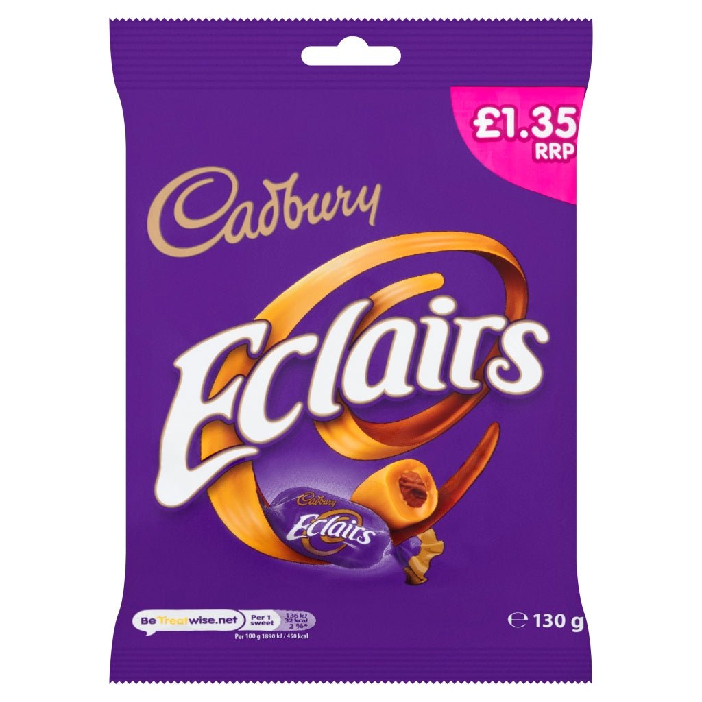 Cadbury Eclairs 130g - UK Food & Drink - 7622202209918