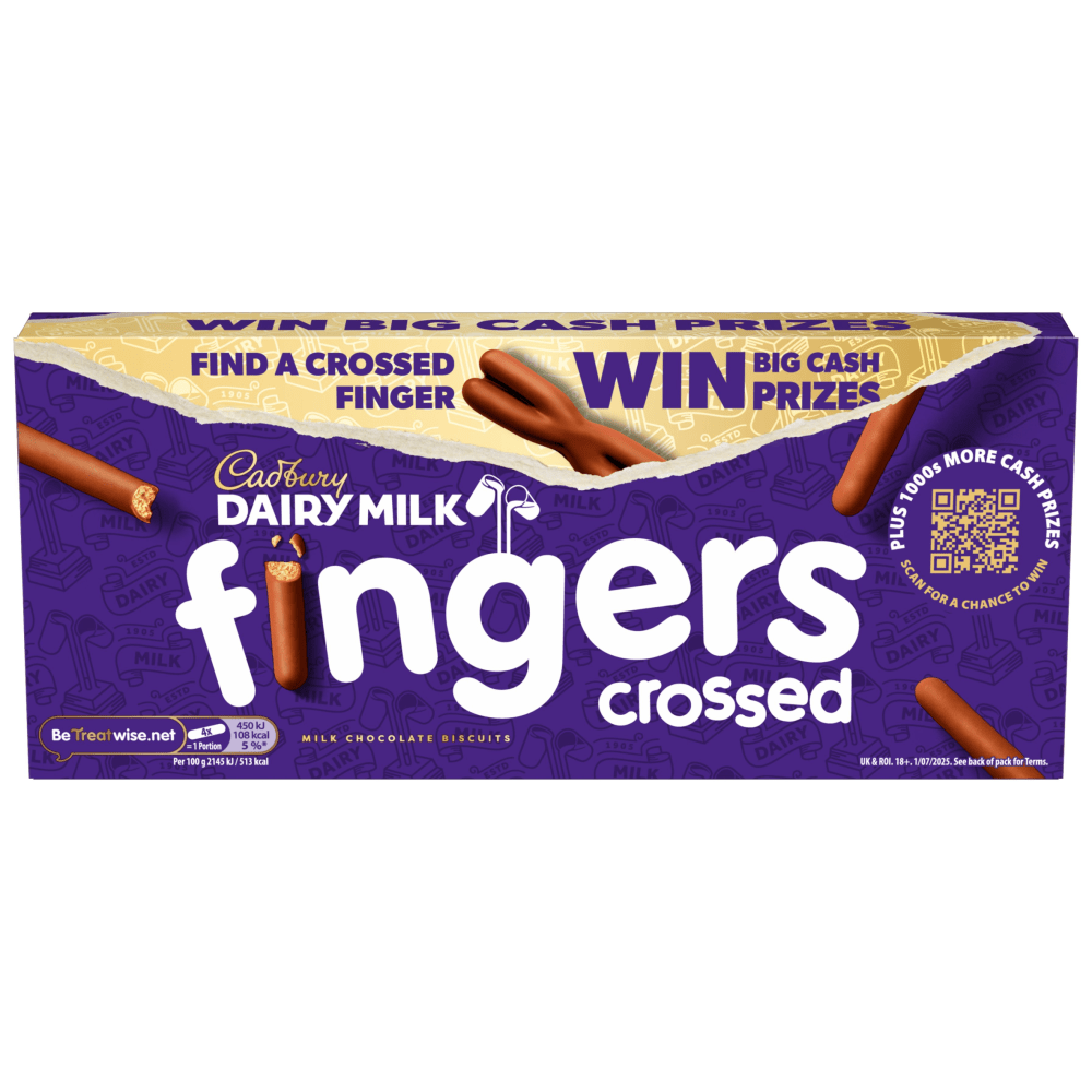 Cadbury Fingers Milk Chocolate Biscuits 114 Gr - UK Food & Drink - 72417161575