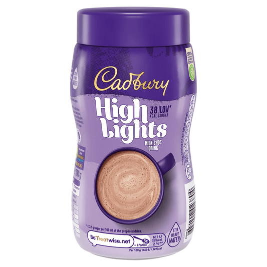 Cadbury Highlights Milk Choc Drink 180g - UK Food & Drink - 7622202023804