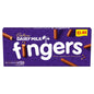 Cadbury Milk Chocolate Fingers Pm 1.65 114G - UK Food & Drink - 7622202245442