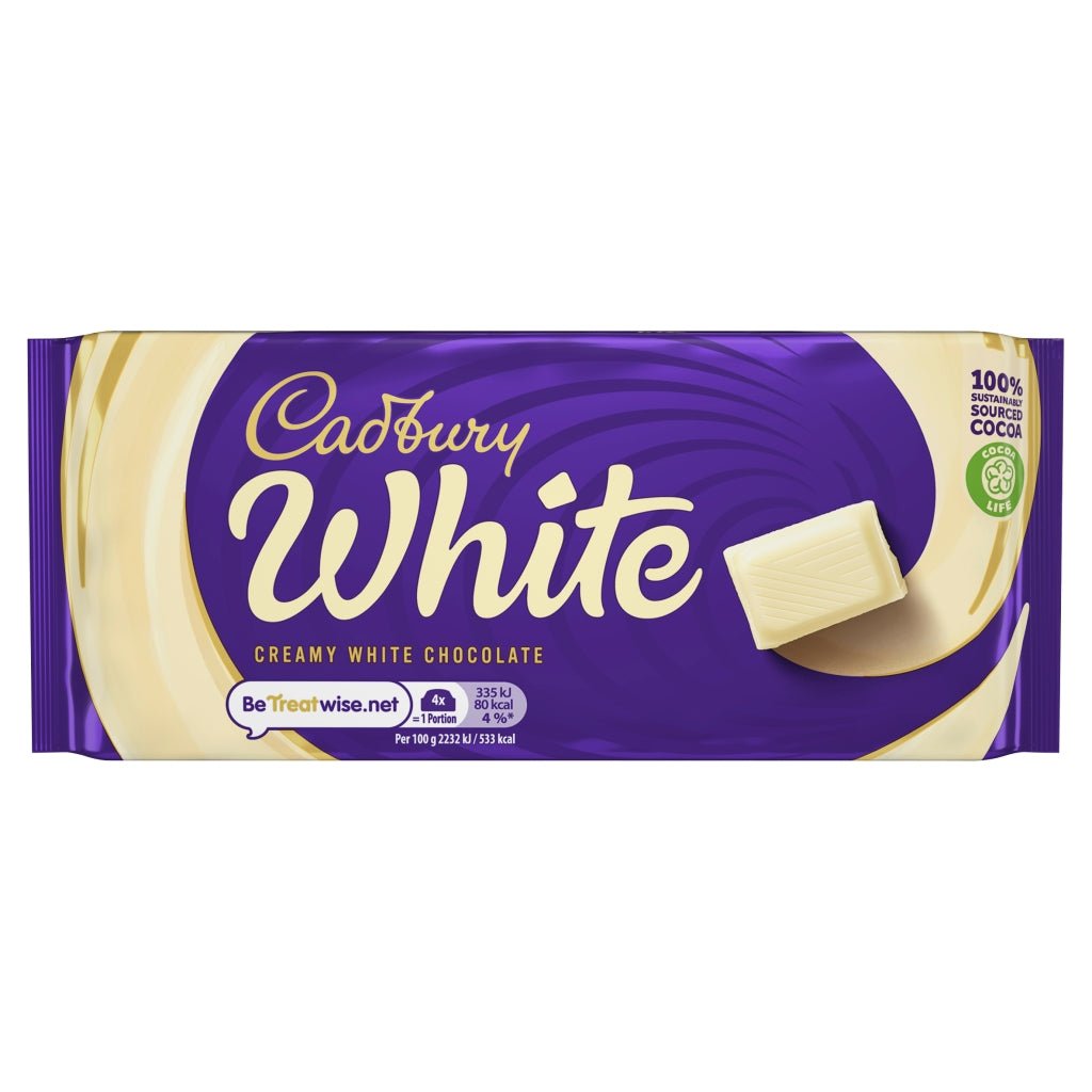 Cadbury White 90G - UK Food & Drink - 7622201783037
