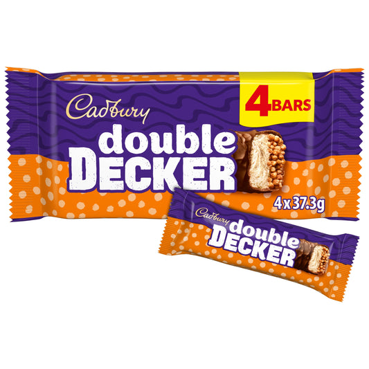 Cadbury Double Decker 4 Pack  149.2g
