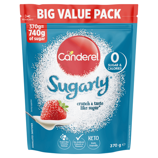 Canderel Sugarly Granulated Sweetener Big Value Pack 370g - UK Food & Drink - 7630486402703