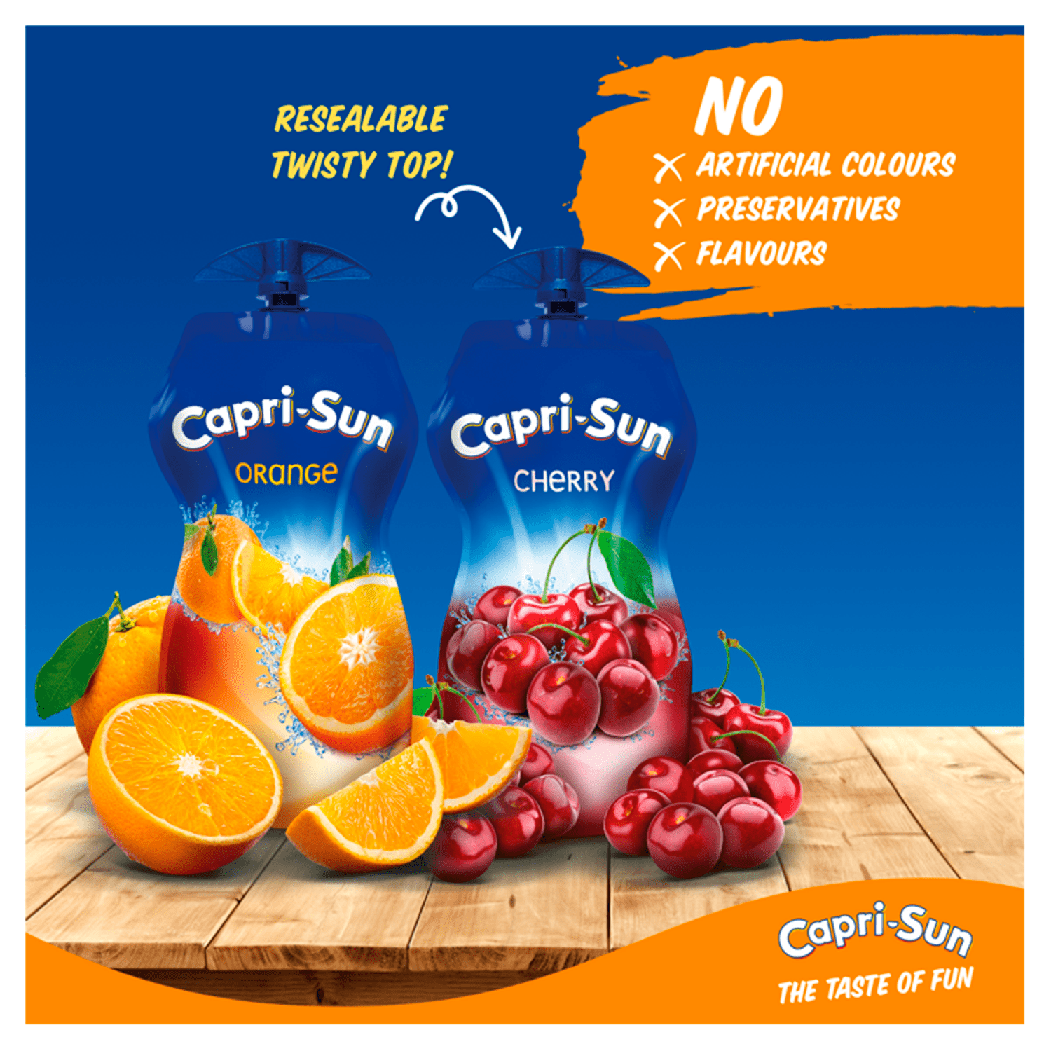 Capri - Sun Orange 330ml - UK Food & Drink - 5449000073587