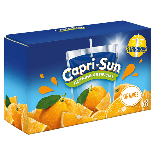 Capri - Sun Orange 8 x 200ml - UK Food & Drink - 5449000008282