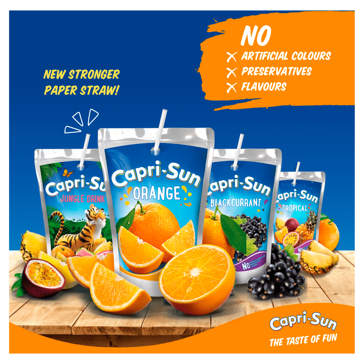 Capri - Sun Tropical 4 x 200ml - UK Food & Drink - 4000177031513