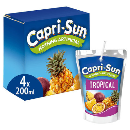 Capri - Sun Tropical 4 x 200ml - UK Food & Drink - 4000177031513