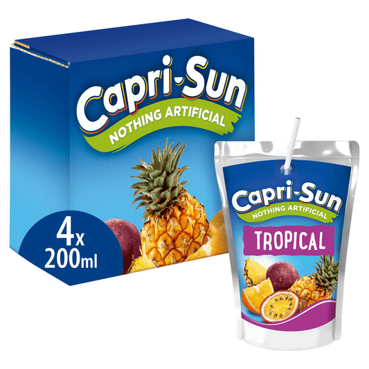 Capri - Sun Tropical 4 x 200ml - UK Food & Drink - 4000177031513