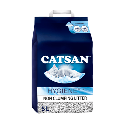 Catsan Hygiene Non - Clumping Odour Control Cat Litter 5L - UK Food & Drink - 4008429082986
