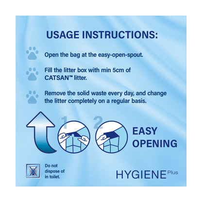 Catsan Hygiene Non - Clumping Odour Control Cat Litter 5L - UK Food & Drink - 4008429082986
