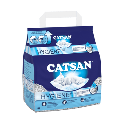 Catsan Hygiene Non - Clumping Odour Control Cat Litter 5L - UK Food & Drink - 4008429082986