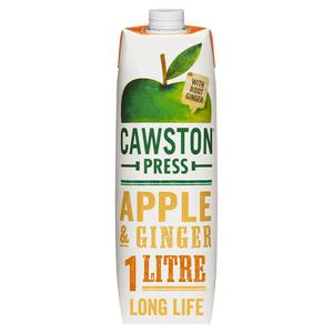Cawston Press Apple & Ginger 1L - UK Food & Drink - 5060054134057
