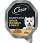 Cesar Country Stew Adult Wet Dog Food Tray Chicken & Veg in Gravy 150g - UK Food & Drink - 4008429138256