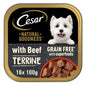 Cesar Natural Goodness Grain Free Adult Dog Food Beef Terrine Tray 100g - UK Food & Drink - 4008429165016