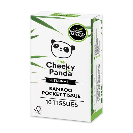 Cheeky Panda Plastic Free Pocket Tissues 14 - UK Food & Drink - 25060561630374