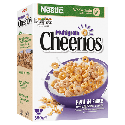 Cheerios Multigrain 390g - UK Food & Drink - 7613287157201