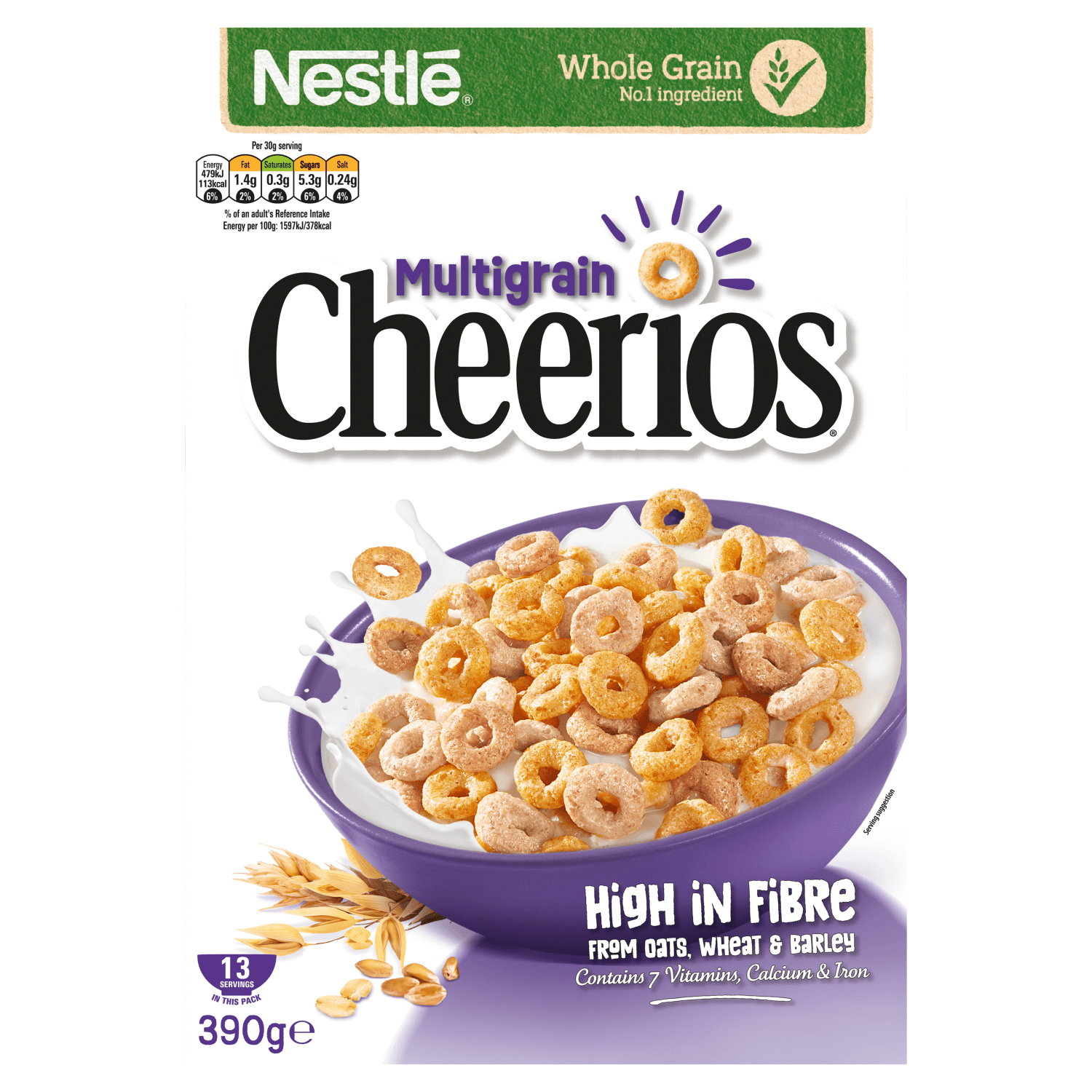 Cheerios Multigrain 390g - UK Food & Drink - 7613287157201