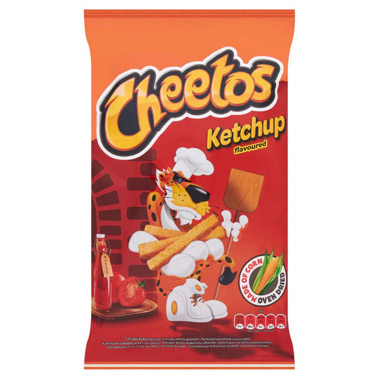 Cheetos Ketchup Big Bag 85g - UK Food & Drink - 5900259038999