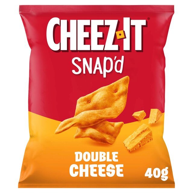 Cheez - It Snap'd Double Cheese Baked Snacks 40g - UK Food & Drink - 5053990177929