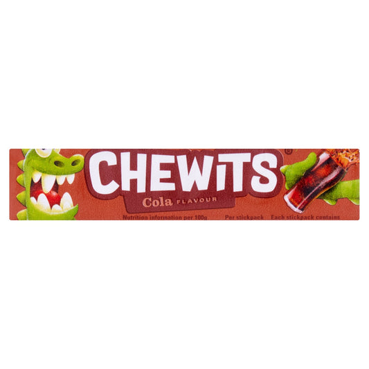 Chewits Cola Flavour 30g - UK Food & Drink - 8013399181818