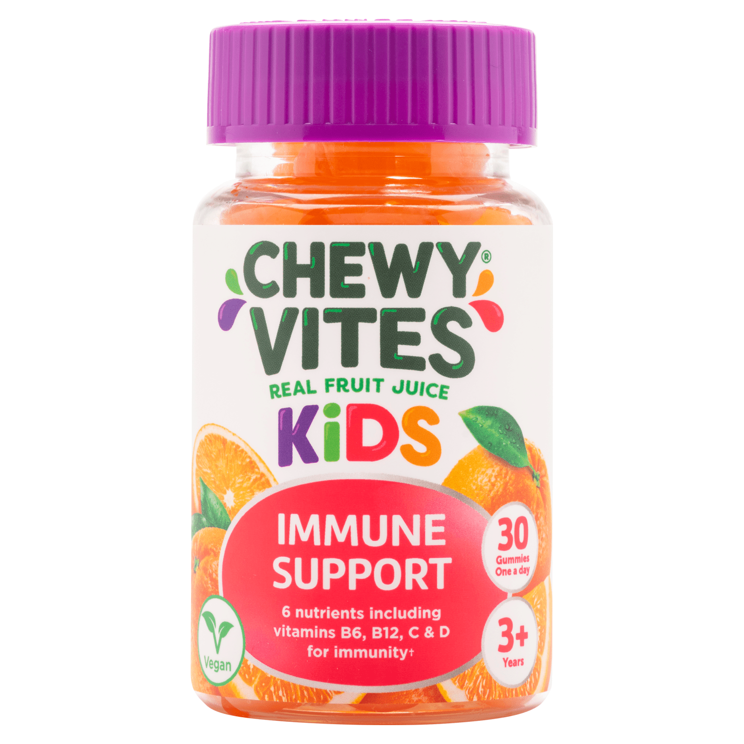 Chewy Vites Kids 30 Immune Support Gummies One a Day 3+ Years - UK Food & Drink - 6009702811178