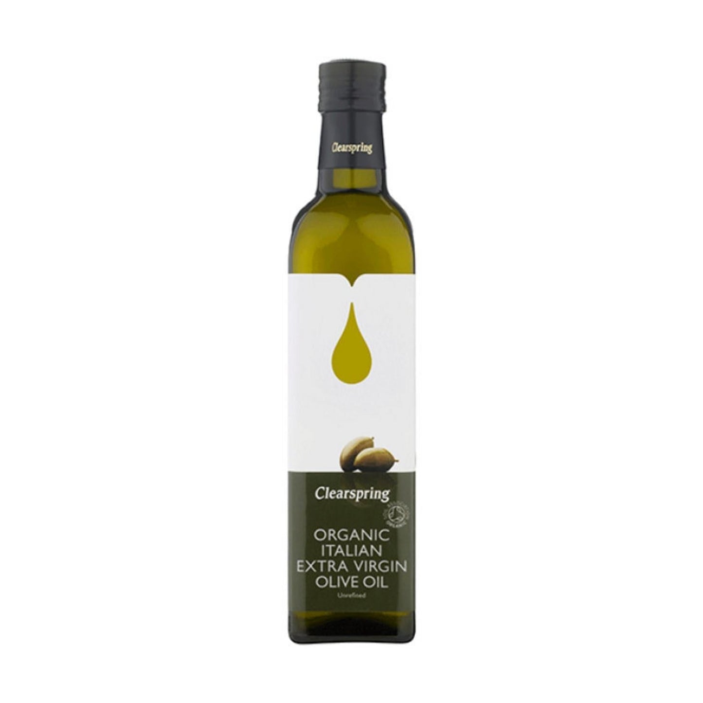 Clearspring Organic Extra Virgin Olive Oil 500ml - UK Food & Drink - 5021554981473