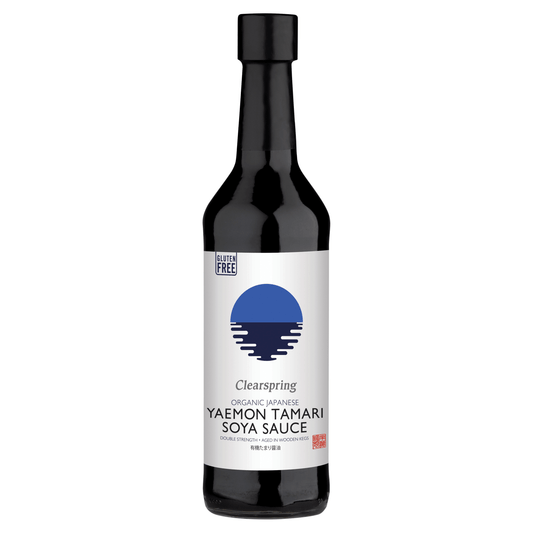 Clearspring Organic Japanese Tamari Soya Sauce 500ml - UK Food & Drink - 5021554002222