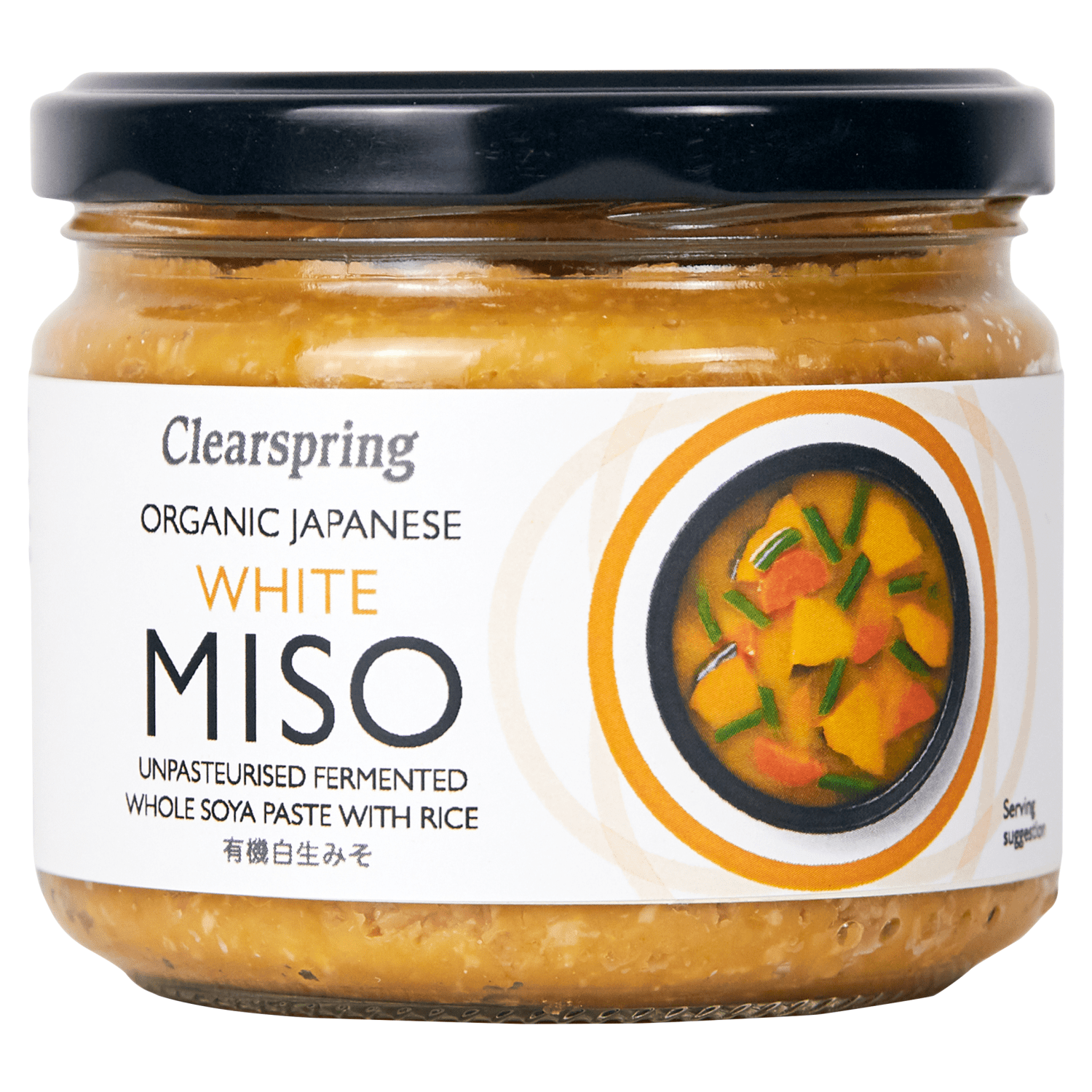 Clearspring Organic Japanese White Miso 270g - UK Food & Drink - 5021554000990