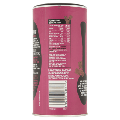Clipper Fairtrade Instant Hot Chocolate 350g - UK Food & Drink - 5021991938771