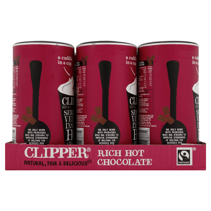 Clipper Fairtrade Instant Hot Chocolate 350g - UK Food & Drink - 5021991938771