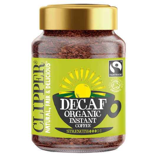 Clipper Fairtrade Organic Decaf Arabica Coffee 100g - UK Food & Drink - 5021991245534