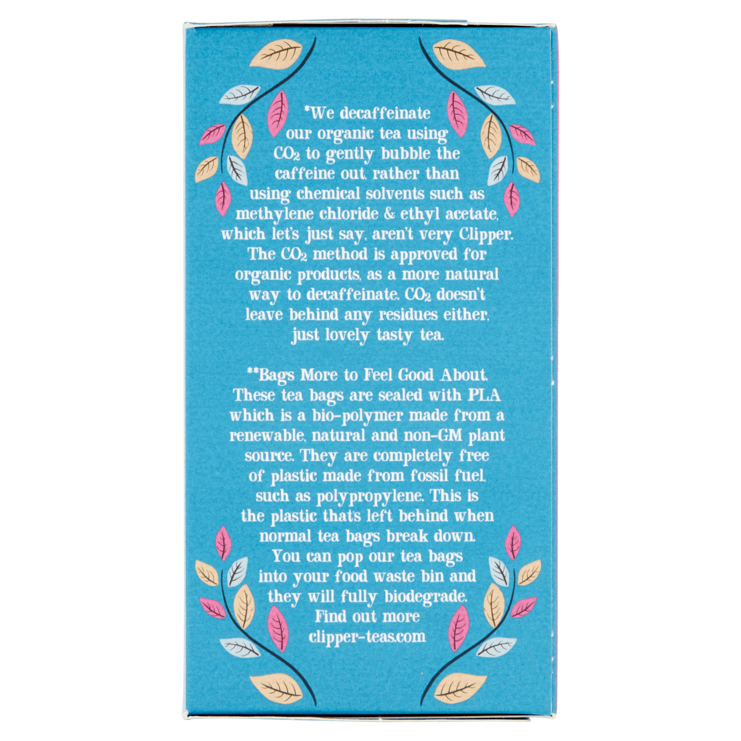 Clipper Fairtrade Organic Earl Grey Decaf 40 Teabags 88g - UK Food & Drink - 5021991942600