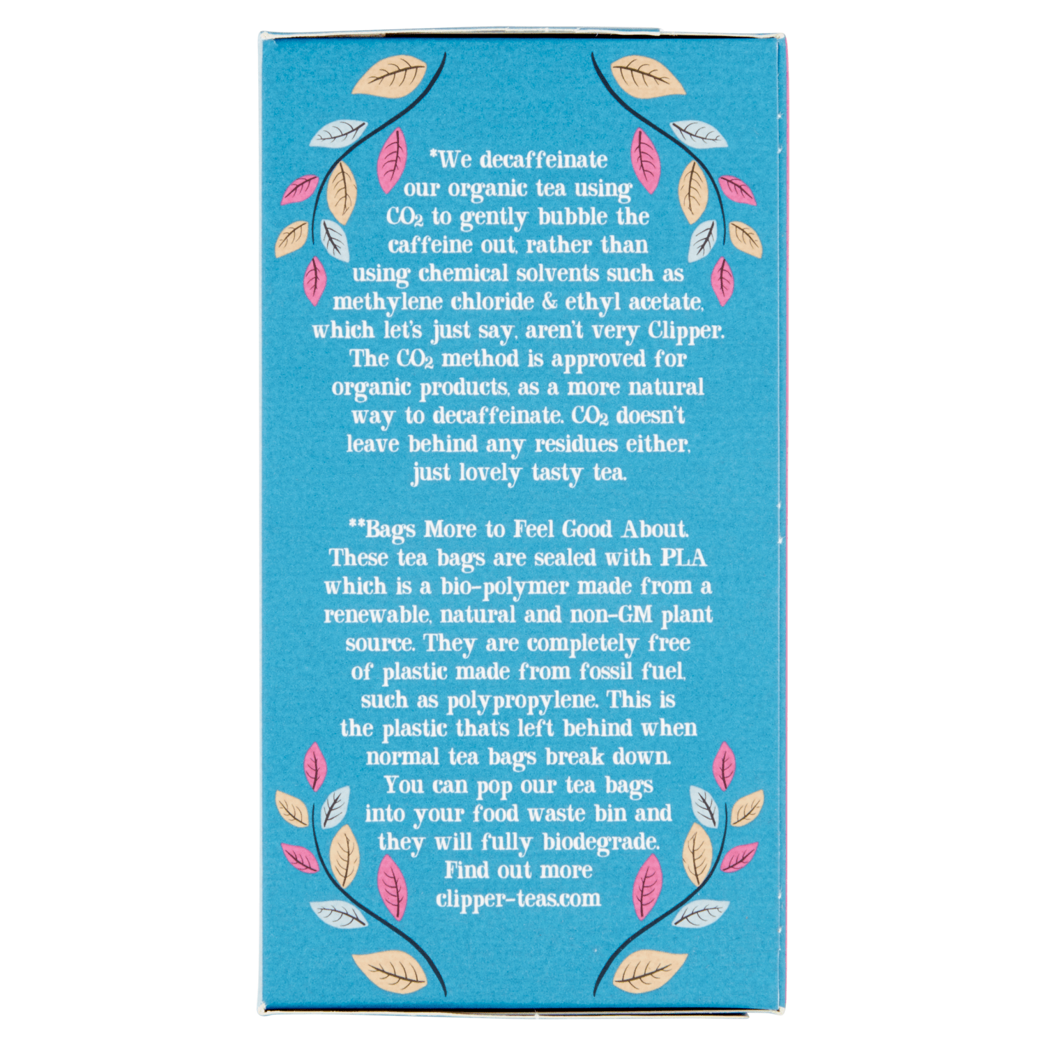 Clipper Fairtrade Organic Earl Grey Decaf 40 Teabags 88g - UK Food & Drink - 5021991942600