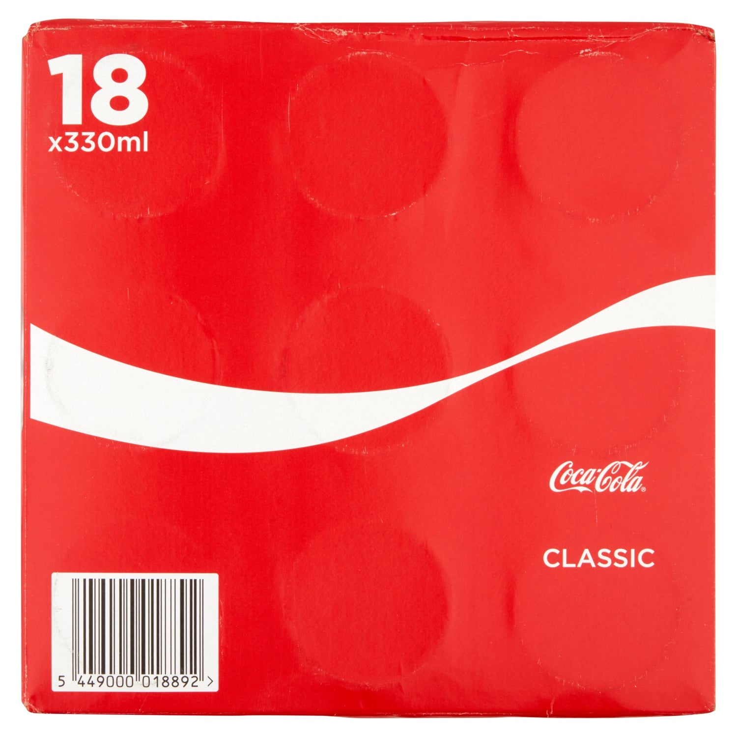 Coca - Cola Classic 18 x 330ml - UK Food & Drink - 5449000018892