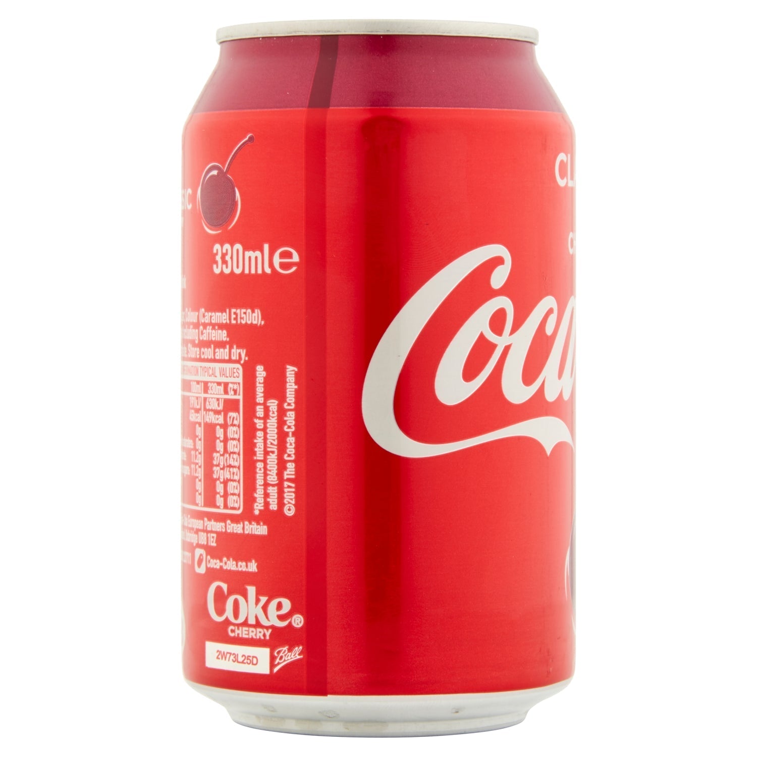 Coca - Cola Classic Cherry 330ml - UK Food & Drink - 5449000009500
