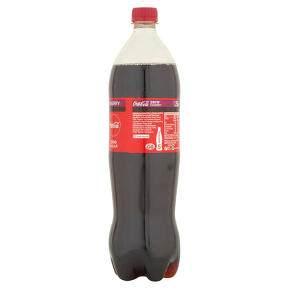 Coca - Cola Zero Cherry 1.25L - UK Food & Drink - 5449000195340