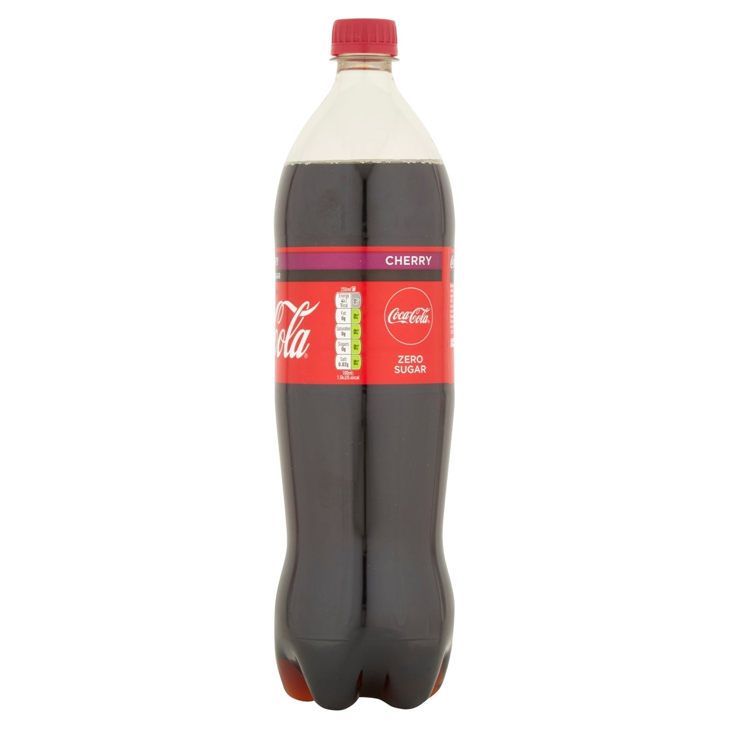Coca - Cola Zero Cherry 1.25L - UK Food & Drink - 5449000195340