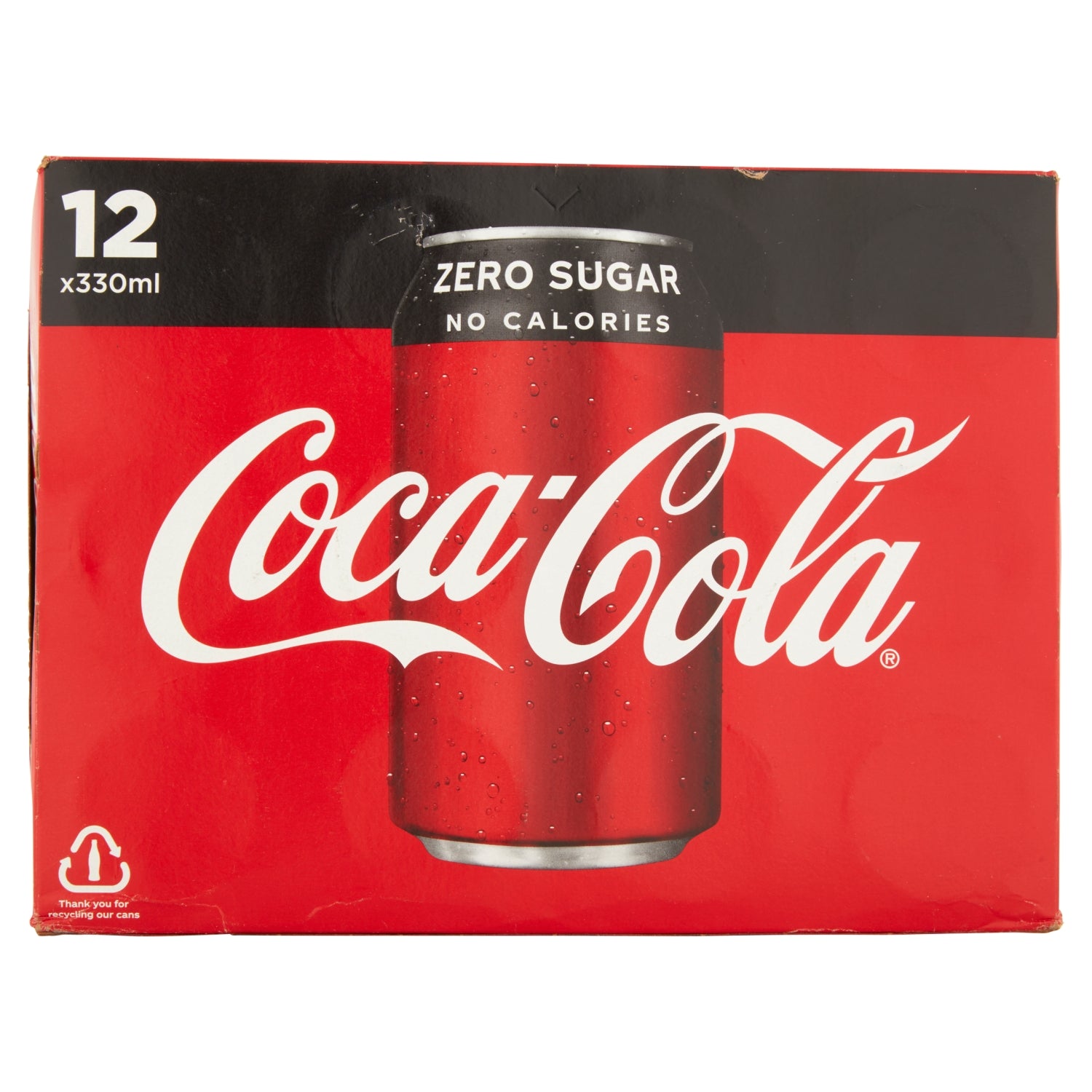 Coca - Cola Zero Sugar 12 x 330ml - UK Food & Drink - 5449000133342