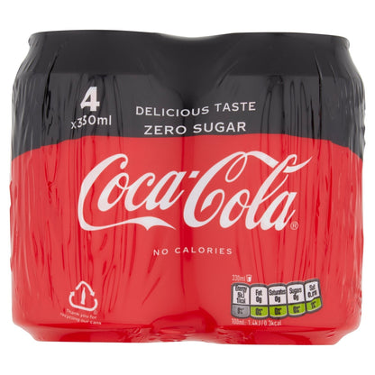 Coca - Cola Zero Sugar 24 x 330ml - UK Food & Drink - 5449000136909