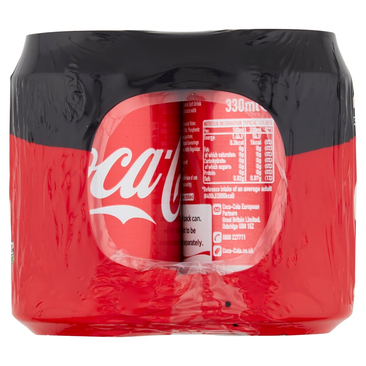 Coca - Cola Zero Sugar 24 x 330ml - UK Food & Drink - 5449000136909