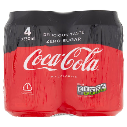 Coca - Cola Zero Sugar 24 x 330ml - UK Food & Drink - 5449000136909